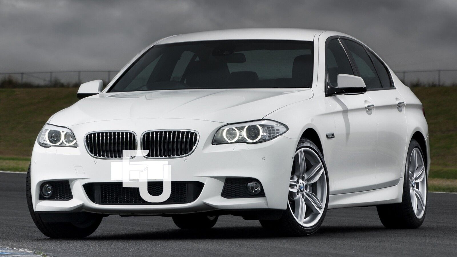 FOR 2011-2016 BMW 5 SERIES F10 HEADLIGHT LENS HEADLAMP COVERS RIGHT + LEFT SIDE